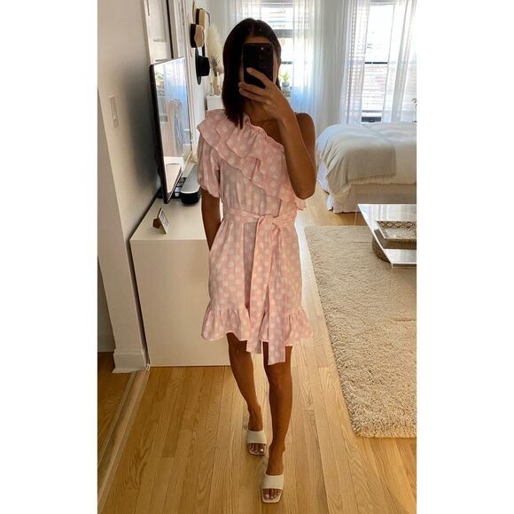 NWT Lisa Marie Fernandez One Shoulder Dress Sz XXS - Picture 4 of 10